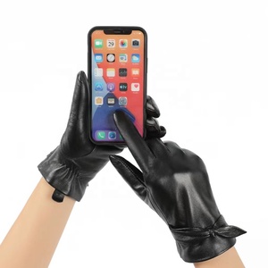 Gants en cuir de luxe personnalisés pour femmes, gants de mode pour femmes - Product Image 1