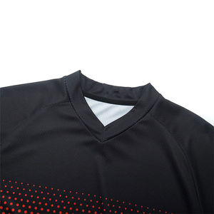 Nueva Camiseta de Motocross para Hombre, Diseño Único, Tela Transpirable, Mangas Cortas, Personalizable para Equipos, Precio Razonable, Servicio OEM - Product Image 3
