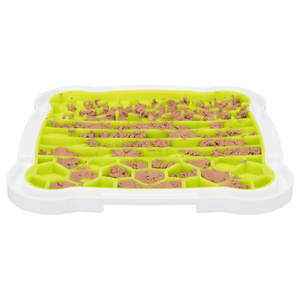 Vassoio per Snack in Gomma/Plastica TPR 20x20 cm per Animali Domestici, Ciotole e Mangiatoie di Alta Qualità - Product Image 4