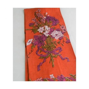 Tea Time Coffee Customized Pattern Adorable High Durable Embroidered 100% Organic Cotton Tailor Made 45*45 Golf <b>Kitchen</b> Towels - Product Image 3