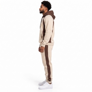 Conjunto Deportivo Premium para Hombre de Dos Piezas, Sudadera y Pantalones Jogger, Tela de Felpa Suave, Corte Holgado, Manga Larga, OEM - Product Image 3