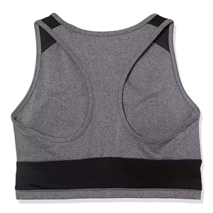 Soutien-gorge de sport court style dos nageur pour femme, personnalisable avec votre logo – Soutiens-gorge de sport élégants et unis pour femme de haute qualité - Product Image 5