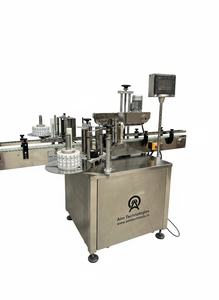 Machine d'emballage de bouteilles PET pour boissons, entièrement automatique, double face, haute vitesse, à entraînement électrique, avec autocollant plat, moteur, pompe et boîte de vitesses - Product Image 2