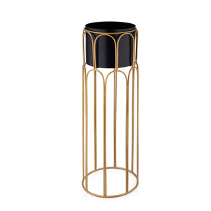 Top Selling Latest Product Flower Pot Tall <b>Stand</b> Gold Finished Home Office Wedding Decoration Planter Custom Size Decoration Use - Product Image 2