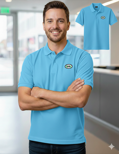 Camisa de Golf Formal de Punto Personalizada y Duradera, Diseño a Medida, Poliéster y Algodón, Absorbe la Humedad, Compresión, para Hombre, Hecha en Bangladesh - Product Image 1