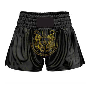 Muay Thai Shorts Satin Material Boxing Gym Karate Training Fight Wear Durable Finish Martial Arts Workout Gear - Product Image 4