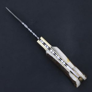 Cuchillos plegables de uso diario con hoja de filo fino y clip de bolsillo para facilitar su transporte durante senderismo y uso general de corte. - Product Image 2