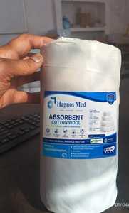 Rollos de Algodón de Grado Médico HAGNOS MED, Clase I, 500 g, Buena Calidad, 2 Años de Vida Útil, Materiales y Accesorios Médicos, Uttar Pradesh - Product Image 5