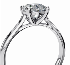 Anillo de Diamantes Naturales en Oro Sólido de 9K, 14K, 18K, Oro Amarillo, Rosa y Blanco, Joyería Artesanal, Banda de Diamantes, Anillo de Compromiso, Aniversario - Product Image 3
