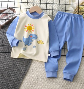Pyjamas de Noël pour enfants, manches longues, coton doux, ensemble de vêtements de nuit d'hiver pour filles et garçons - Product Image 3