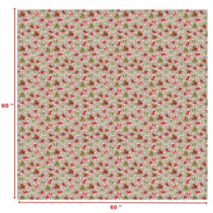 100% Cotton Table Cloth Soft Premium Quality New Christmas Collection Printed Design Table Cloth for Christmas Home Decoration. - Product Image 5