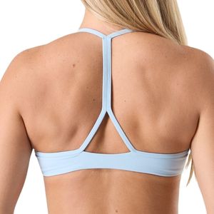Women's Racerback Sports <b>Bra</b> Sky <b>Blue</b> Performance Fitness <b>Bra</b> Breathable Soft Support Running Yoga Exercise Clothing - Product Image 3