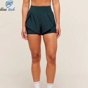 Women Activewear Yoga Shorts High Waist Stretch Gym Running Fitness Workout Shorts Soft Fabric Breathable Quick Dry - Product Image 1