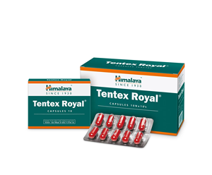 Himalaya Tentex Royal Extracto Herbal de Grado Alimenticio, Extracto Silvestre, Tabletas de Bienestar Natural, Vitalidad, Botella, Exportación a Granel - Product Image 1