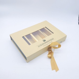 Caja de Regalo Pequeña de Lujo Ecológica Rígida con Forma de Libro para Dátiles de Dubái y Chocolate de <span class=keywords><strong>Pascua</strong></span>, con Cierre Magnético y Ventana Transparente - Product Image 2