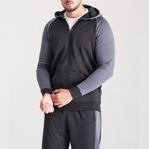 <b>Prime</b> Power Men's Gray Zip up Hoodie and Sweatpants 2-Piece Tracksuit Heavyweight Cotton Fleece 400g Lounge Sportswear - Product Image 4