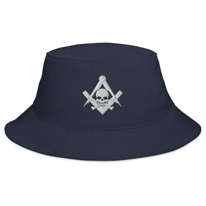 Chapeau Bob Widows Sons - Chapeau de soleil décontracté en coton noir et bleu marine - Product Image 3