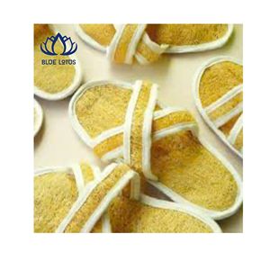 Pantuflas de Luffa Orgánica, Transpirables y Cómodas para Uso en Interiores y Spa, Proporcionan un Masaje Suave en Cada Paso, Vietnam - Product Image 2