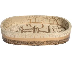 Ensemble de salle de bain élégant style marbre, idéal pour les cadeaux de célébration, la présentation sur coiffeuse et l'attrait intérieur raffiné, provenant d'Inde - Product Image 3