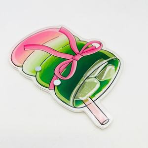 Plaques à cils Matcha durables, marque privée, en forme de cœur, pour extensions de cils, palette en acrylique magnétique - Product Image 4