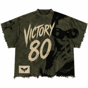 T-shirt graphique vintage surdimensionné personnalisé 2026 unisexe streetwear délavé marron effet acide en coton style punk - Product Image 3