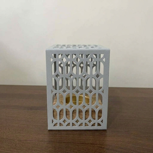 Elegante Quemador de Incienso de Madera y Metal, Perfecto para Conos, Mejora la Decoración del Hogar con Pantalla Metálica y Acentos de Aromaterapia Relajante - Product Image 3