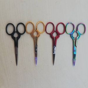 ผู้จัดจำหน่ายกรรไกรตัดเล็บเคลือบสีระดับมืออาชีพ ใบมีดสแตนเลสปลายทู่ กรรไกรตัดด้าย กรรไกรงานฝีมือพร้อมโลโก้สั่งทำ - Product Image 3