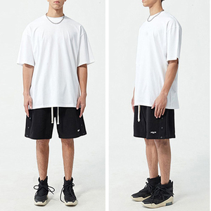 Men's O-Neck Casual T-Shirts Shorts <b>Set</b> Breathable Quick Dry Men Summer <b>Set</b> Clothing Colour Design with Thermal Feature - Product Image 2