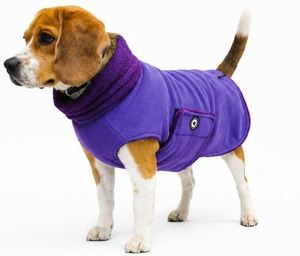 Veste d'hiver pour chien de qualité supérieure avec doublure en polaire douce, facile à porter, look élégant, coutures durables, prix de gros - Product Image 4