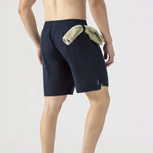Shorts de sport décontractés pour hommes - Tenue de sport estivale respirante et écologique en tissu Spandex/Polyester avec cordon de serrage - Product Image 6