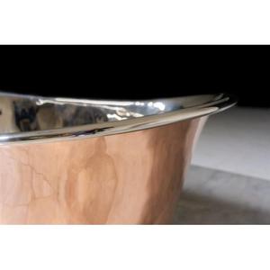 Bañera de Cobre Sólido Hecha a Mano, Elegante y de Primera Calidad, para una Decoración de Baño de Lujo y una Experiencia de Spa Relajante - Product Image 5