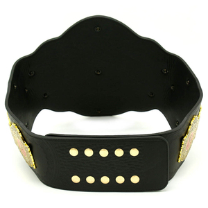 Custom Muzamin Apparel Championship <b>Wrestling</b> <b>Belts</b> PU Leather Synthetic Leather Breathable Unisex Solid Color Custom Logo - Product Image 2