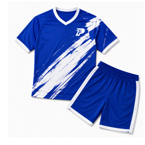 Uniforme de football américain personnalisé rayé/à carreaux respirant à séchage rapide anti-transpiration antibactérien 100% polyester unisexe adulte pour équipe - Product Image 1