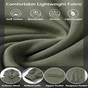 Fabrication professionnelle de sweats à capuche pour hommes sur mesure, sweats à capuche personnalisés avec logo, sweats à capuche streetwear pour hommes. - Product Image 6