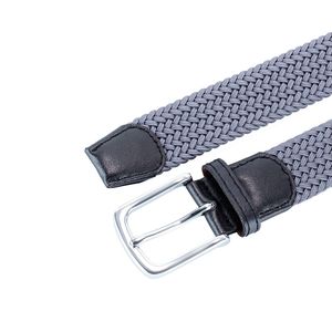 เข็มขัดยืดแบบถักยืดหยุ่นสำหรับผู้ชาย/ผู้หญิง/เด็กชาย/เด็กหญิง สีดำ สีขาว สีแดง สีเทา สีกาแฟ สีกากี สีน้ำเงินกรมท่า สีเขียว; ไซส์ 4 - Product Image 6