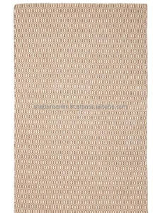 Tapis rond blanc Chiffon confortable pour animaux de compagnie en multicolore à des prix bon marché de l'Inde Tapis tissés à la main recyclés Tapis d'extérieur 2x3 - Product Image 2