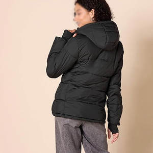 Dernière collection 2026 : Doudoune unisexe personnalisable, respirante, matelassée, imperméable, longue, pour femme - Product Image 3
