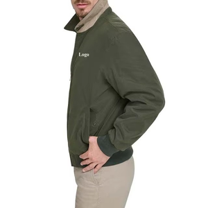 Vestes pour hommes de style urbain du Pakistan, vestes bomber zippées imperméables en satin polyester pour hommes, fabrication OEM - Product Image 2