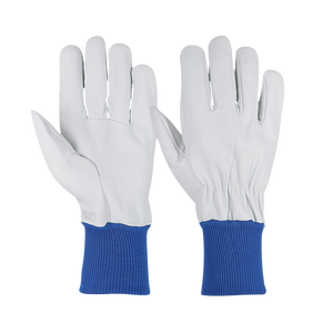 Guantes de Trabajo de Cuero para Hombre, para Seguridad en la Construcción, Modelo 2026, Guantes de Trabajo con Puño Tejido para Hombre - Product Image 1