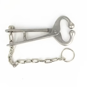 Anillo Nasal para Ganado de Acero Inoxidable Veterinario de Primera Calidad, Reutilizable, Duradero y con Resorte - Product Image 2