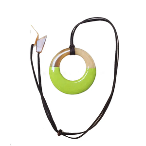 Colgante de Cuerno Hecho a Mano Personalizado con Estilo de Vida Saludable 2026 para Mujer, Joyería de Moda en Oferta, Casual/Deportivo, Aniversario - Product Image 4