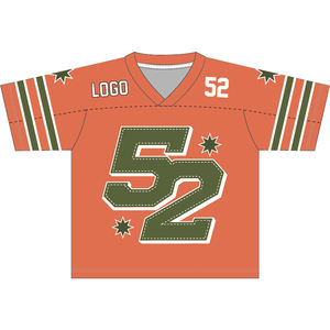 Camiseta Corta Personalizada de Manga Corta, Ropa Deportiva Urbana, Ropa de Fútbol Americano - Product Image 5