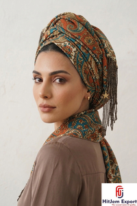 Écharpes carrées personnalisées haut de gamme en soie légère, accessoires de mode élégants, idéales pour les commandes en gros - Product Image 2