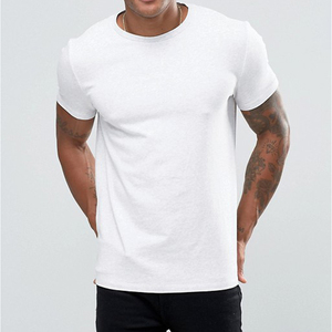 Nouveau T-shirt en gros personnalisé 100 % coton, vintage noir surdimensionné, délavé à l'acide pour hommes - Product Image 5
