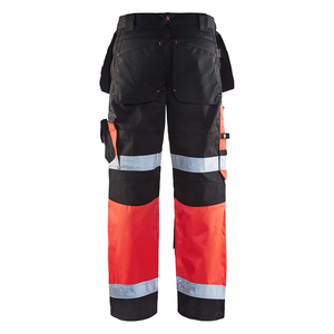 Pantalon de sécurité réfléchissant en gros – Vêtements de travail professionnels pour l'industrie – Vente en gros d'usine – Pantalon de chantier haute visibilité - Product Image 4