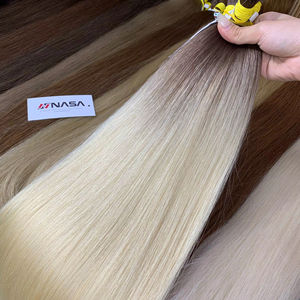 Cabello Humano Vietnamita Virgen Premium a Granel, Súper Doble Trama, Cutícula Alineada, Larga Duración, Sin Caída, Puntas Gruesas, Natural - Product Image 1