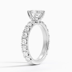 BOJ <b>Ring</b> 0118 Marquise Cut 925 <b>Silver</b> Luxe Ellora Prong Setting <b>Solitaire</b> Diamond <b>Ring</b> 2ct D Color VVS1 Moissanite GRA Certified - Product Image 2