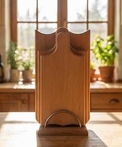 Wood Chopping Board with Customizable <b>Shape</b> Eco-Friendly & Dishwasher Safe - Product Image 1