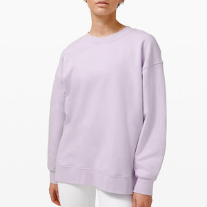 Sudadera Exclusiva de Moda para Mujer, 100% Algodón, con Capucha, Manga Larga, Diseño Personalizado, Venta al Por Mayor, Ecológica, Cuello Redondo, Informal - Product Image 3