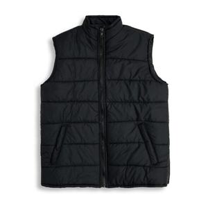 Chaleco acolchado para hombre con logo personalizado, chaleco ligero con aislamiento, costuras duraderas, corte minimalista y relajado. - Product Image 2